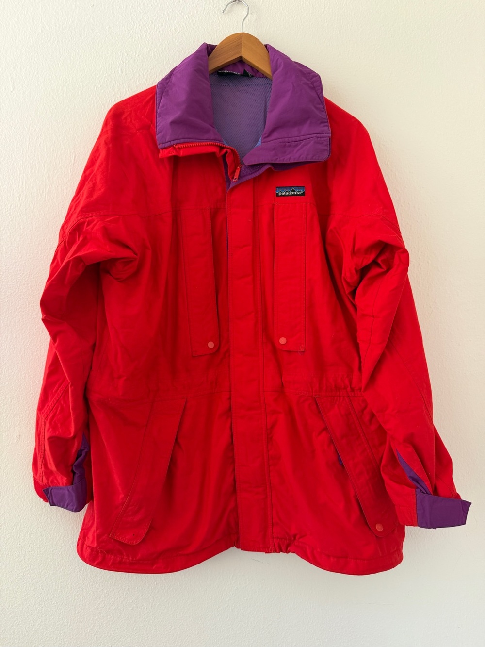 Vintage Patagonia Jacket - Red & Purple